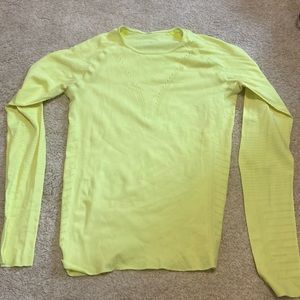 Neon green lulu long sleeve